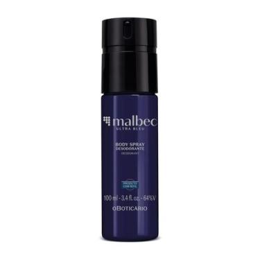 Imagem de O BOTICARIO MALBEC ULTRA BLEU DESODORANTE BODY SPRAY 100ml