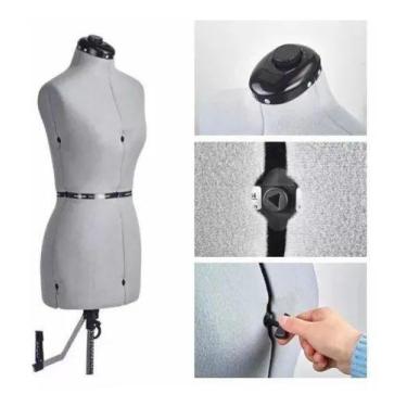 Imagem de Manequim Ajustável E Regulável Flawil Tamanho M - ADULTO