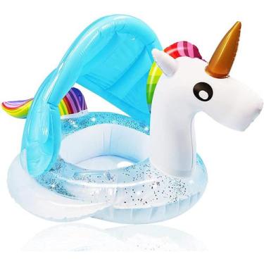 Imagem de Piscina Float TURNMEON Unicorn com dossel por 1-3 anos