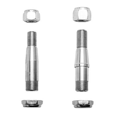 Imagem de American Iron Offroad Kit de peças sobressalentes AI-1900 Trail – Pino superior, parafuso inferior e porcas Nylock – Serve para sistema de exclusão de junta esférica AI-1103 – todos os modelos Jeep