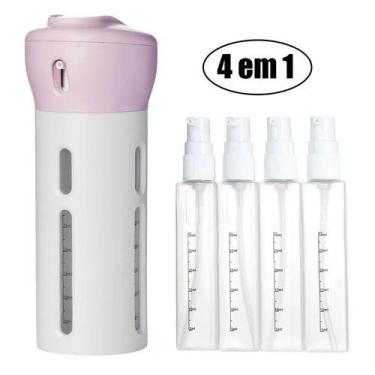 Imagem de Dispenser Portátil De Viagem Para Shampoo Creme Sabonete - MKB