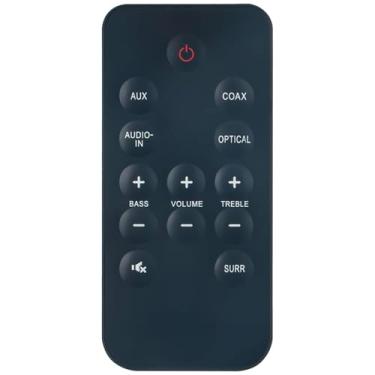 Imagem de Controle remoto de substituição compatível com alto-falante Philips Soundbar HTL2100 HTL2100B HTL2100C HTL2100G HTL2100S HTL2100T HTL2100W HTL2100/12 HTL2100B/12 HTL2100/77