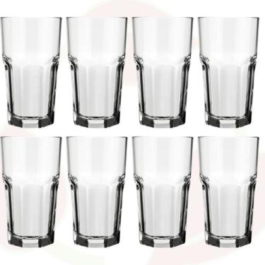 Imagem de 8 Copo de Vidro Bristol 200ML Nadir Café Água Eventos Drink - NADIR FI