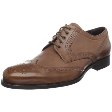 Imagem de Hugo Boss Boss Black Yankee Wingtip masculina, Marrom médio, 8.5