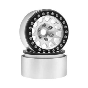 Imagem de Cubo De Aro De Roda Beadlock De Metal Em Escala 1/10 Para Carro Redcat