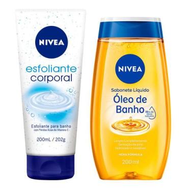 Imagem de NIVEA Kit - Sabonete Líquido + Esfoliante Corporal, Kit