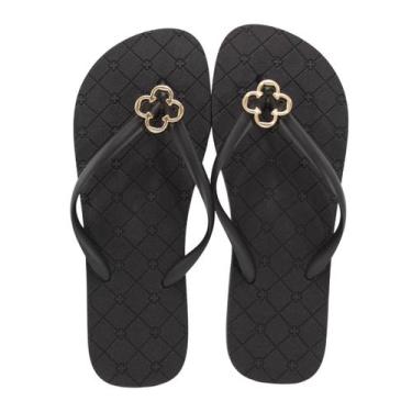 Imagem de Chinelo Capodarte Tradicional Preto, Pt, Preto, 39/40