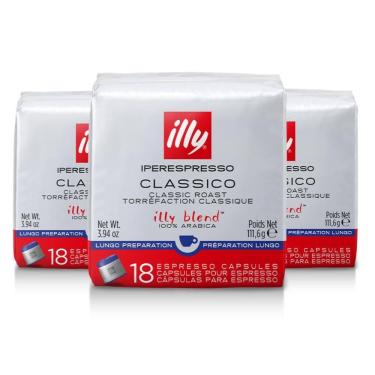 Imagem de 54 Cápsulas Café Illy Blend Illy Iperespresso, Lungo