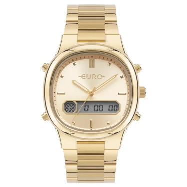 Imagem de Relógio Euro Feminino Fashion Sporty Dourado EUBJ3890AAY/4D