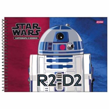 Imagem de Caderno de Cartografia Star Wars 80 Folhas Jandaia 1040629