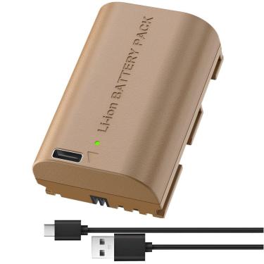 Imagem de Bateria Mamen Lp-E6Nh Usb-C Para Câmeras Canon Eos