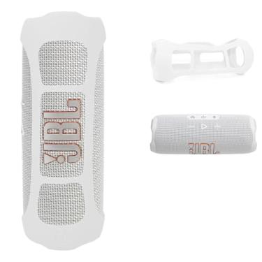 Imagem de GETGEAR Capa de silicone para JBL Flip 7 – Alto-falante portátil à prova d'água e à prova de quedas, capa de design personalizado, solução de proteção portátil, melhor combinação em forma e cor