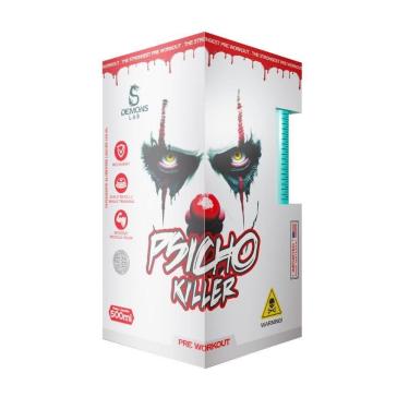 Imagem de Pre Treino Liquido Psicho Killer Fruit Punch 500Ml Demons