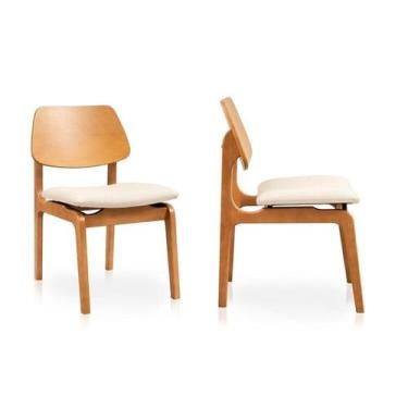 Imagem de Kit 2 Cadeiras Jandaia CabeCasa MadeiraOriginals - CabeCasa MadeiraMad