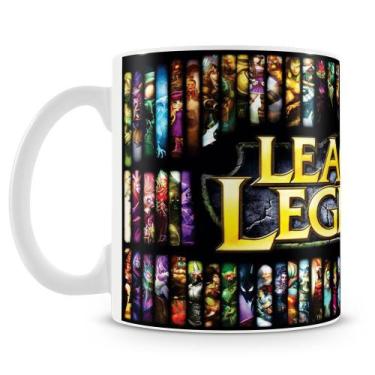 Imagem de Caneca Personalizada League of Legends - Porcelana Brilhante 325ml - A