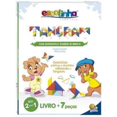 Imagem de Com Matemática Também Se Brinca:Tangram(Escolinha T)