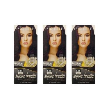 Imagem de Coloraçao Probelle Super Bonita 3.66 Castanho Purpura-3Un