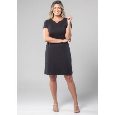 Imagem de Vestido Pau a Pique Básico Preto