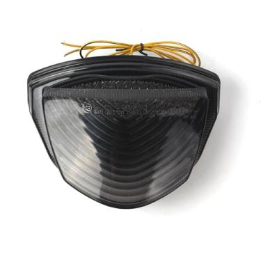 Imagem de Lanterna traseira de LED fumê Arashi para Suzuki GSXR 1000 2007-2008, luz traseira de freio de seta, acessórios de substituição integrados para motocicleta