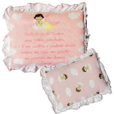 Imagem de TRAVESSEIRO BEBE ANJINHO DA GUARDA INCOMFRAL (ROSA)