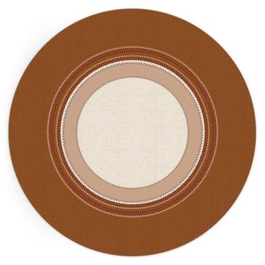 Imagem de Capa De Sousplat Delicadeza Terrena 251 2Und 35Cm Belchior