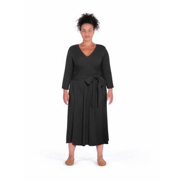 Imagem de City Chic Vestido feminino plus size - Rayna, Preto, 58