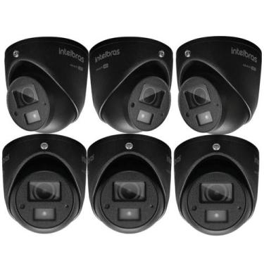 Imagem de Kit 6 Câmeras C/ Áudio Multi Hd 2mp Vhd 3220d Mini Intelbras