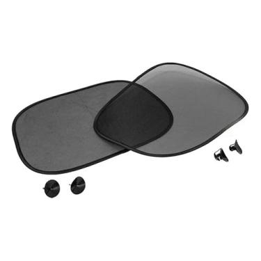 Imagem de Kit Tapa Sol para Carro, Janela Infantil, Protetor Solar Blackout com Ventosas (2 Unidades) Blackout Bebe