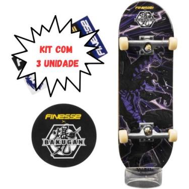 Imagem de Kit 10 Skate De Dedo Tech Deck Profissional Sortido Adesivo - Sunny Br