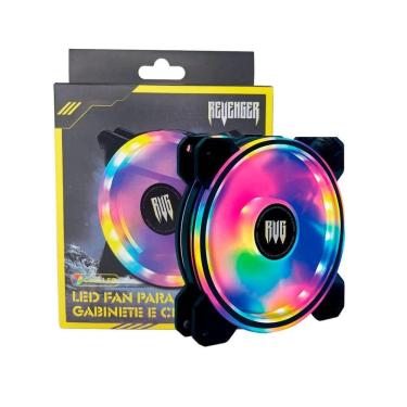 Imagem de Led Fan Rgb Cooler Para Gabinete Super Silencioso
