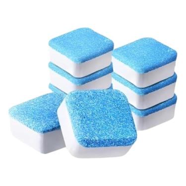 Imagem de Pastilhas para Limpeza de Máquina de Lavar Roupas – Kit 12 Unidades | Limpa Máquina Eficiente para Lavadoras de Tampa Frontal e Superior, Remove Resíduos e Mau Odor