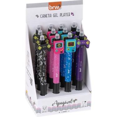 Imagem de Caneta Esferografica Divert GEL Player APA.0.7MM 4M DP.C/12 - BRW