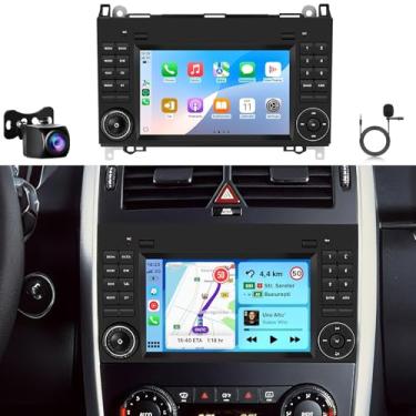 Imagem de Rádio 8 polegadas 8 núcleos 4G + 64G para Mercedes Benz Sprinter B200 W169 W245 W639 Viano Vito W906 2008-2011 Car Stereo, 5.0Bluetooth, carro sem fio, DSP, Android Auto 1280X720P, tela sensível ao