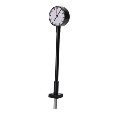 Imagem de KiBcsLic Lanterna de Ferromodelismo 1/87 LED Branca em Miniatura com Relógio para Maquetes de Paisagem e Construção de Casas de Brinquedo.