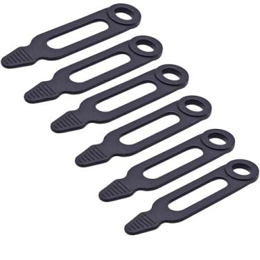 Imagem de Rack de borracha ATV Gun Rack Snubbers, suporte de pistola, tiras de borracha para rack de armas e suporte utilitário de aderência flexível, pacote com 6 séries