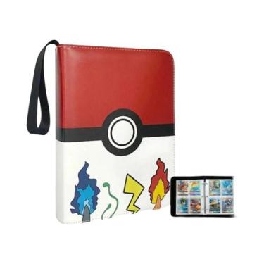 Imagem de Álbum Para Cartas Pokémon Infantil Com Capacidade Para 400 Cartas De J