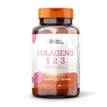 Imagem de Colágeno 1,2 e 3 com Vitamina C - 1g com 60 cápsula