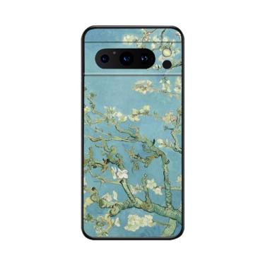 Imagem de Bimmid Capa para Google Pixel 8 Pro, Van Gogh Pixel 8 Pro para mulheres e homens, famosa arte estética, fina, macia, à prova de choque, capa protetora para Google Pixel 8 Pro (2023) (flor de