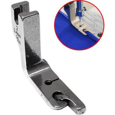 Imagem de Calcador Bainha Barra Fina 2,4mm Juki Brother Jack Gemsy Ind - Evolver