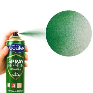 Imagem de 2 Tinta Spray P/Pintar Moveis Metal Plastico Mdf Eucatex (VERDE CLARO)
