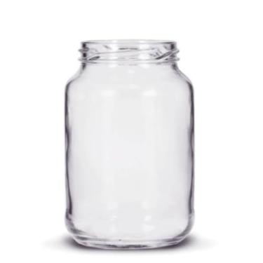 Imagem de Kit 12 Unidades - Pote de Vidro Conserva 600ml - Sem Tampas