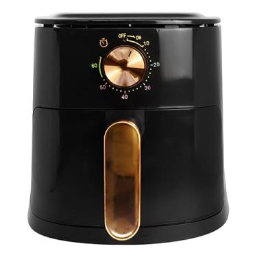 Imagem de Fritadeira Elétrica Air Fryer 4l Branca/preta 127/220v(Preto,220V)