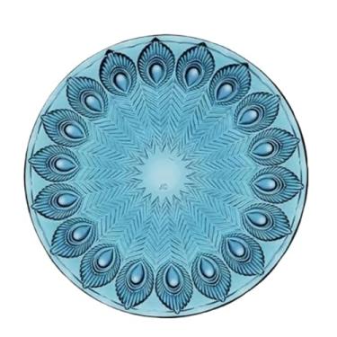 Imagem de Fruteira Prato de frutas, talheres de vidro, mesa de centro da sala de estar, prato de doces de frutas para uso doméstico Decoração de mesa