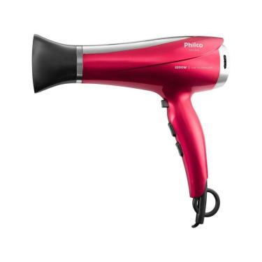 Imagem de Secador de Cabelo Philco Íons Tourmaline Cherry 2200W 2 Velocidades PSC2300-Feminino