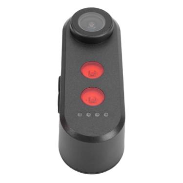 Imagem de Asixxsix C ámara de bicicleta com luz de cabeça, 4K 5000mAh Cam de bicicleta com ângulo largo 140°, APP Control, Tipo C, IPX6 waterproof, Bike Rear View Camera para Mountain Road