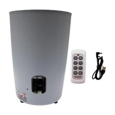 Imagem de Dynwave Robô de Tênis de Mesa, Lançador Automático de Ping Pong Portátil para Jogar Sozinho em Ambientes Internos e Externos, Cinza