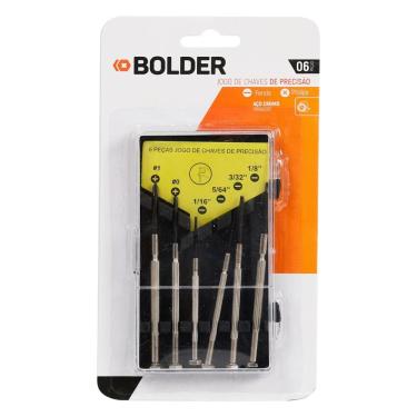 Imagem de Jogo de Chave Precisão com 6 Peças Bolder