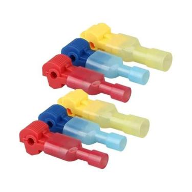 Imagem de Kit De Conectores Rápidos Isolados Masculinos 120 Peças 60 Pares Termi