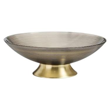 Imagem de fruteira cesta Tigela de frutas sala de estar mesa de café doméstico prato de frutas luz bandeja de frutas de vidro sobremesa prato de doces bancada