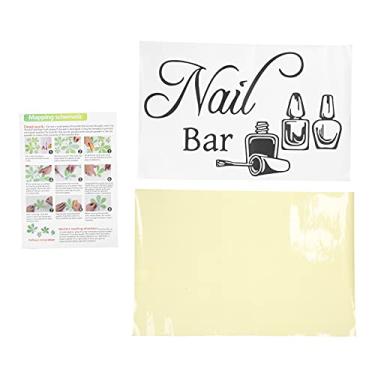 Imagem de Cuofyunl adesivo autoadesivo para salão de beleza, janela de loja, arte de unha, decoração de manicure